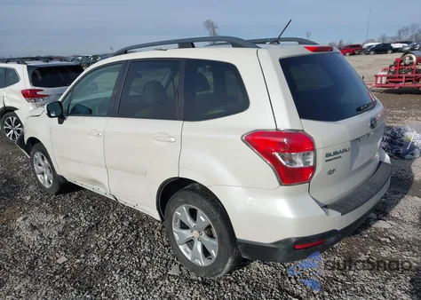 2015 Subaru Forester 2.5I Premium из США, поврежденный, VIN JF2SJADC4FH542665